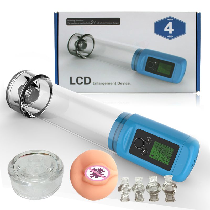Men Penis Pump Electric Lcd