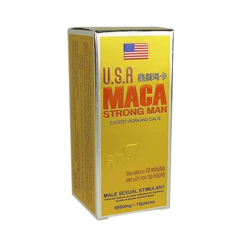 Maca USA Strong Man Power Pills